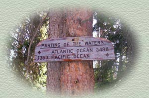 Photo of Parting of the Waters sign